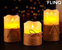FlinQ LED Kaarsen Set - 3 Stuks - thumbnail