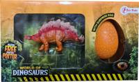World of Dinosaurs verrassingsei Stegosaurus junior 21 x 12 cm 3 delig - thumbnail