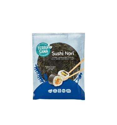 TerraSana Sushi nori geroosterd bio 25 Gram TerraSana Sushi nori geroosterd bio 25 Gram