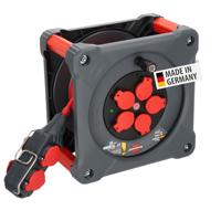 Brennenstuhl Professional Bouwplaats kabelhaspel met Powerblock | KC 3210 5 | IP44 | 33+5m | H07BQ-F3G2.5 - 9212380210 - thumbnail