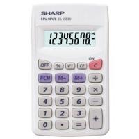 Citizen SH-EL233S Calculator Sharp EL233S Grijs Hand 8 Digit - thumbnail