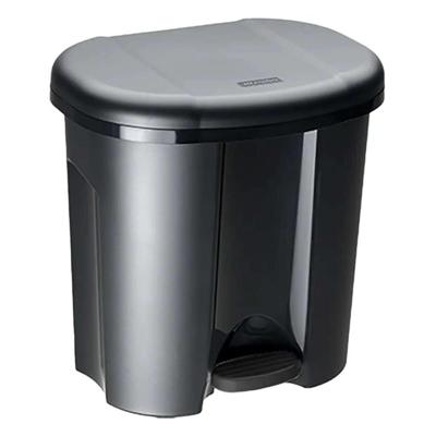 Rotho pila afvalbak 2 x 10l zwart