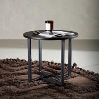 Nohr Ronde Salontafel 'Dallin' 50cm, kleur Zwart - thumbnail