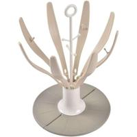 Opvouwbaar flessendroogrek in bloemvorm - BEABA - Geschikt voor maximaal 8 flessen - Klei - thumbnail