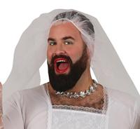 Vrijgezellenpak Bruidsjurk man - thumbnail