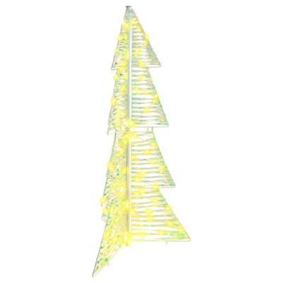 Kerstboom met 100 LED Warmwit 120 cm PET Kerstboom met 100 LED Warmwit 120 cm PET