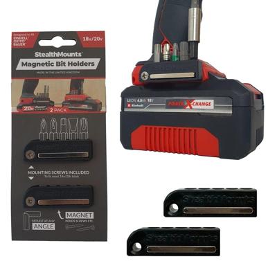 Stealthmounts Bithouder voor Ozito/Einhell/Bauer | Zwart | 2 stuks - BH-EOB-BLK-2