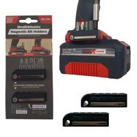 Stealthmounts Bithouder voor Ozito/Einhell/Bauer | Zwart | 2 stuks - BH-EOB-BLK-2 - thumbnail