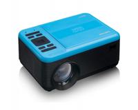 Lenco LPJ-500 - Bluetooth beamer - Mini Beamer - DVD speler - 2800 lumen - 30.000 uur levensduur - Full HD - Bluetooth 5.0-2 x HDMI - USB - SD - AV-in - VGA - blauw - thumbnail