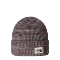 The North Face Salty Bae Lined Beanie Muts Heren Tawny Quartz/Multi Color One Size - thumbnail