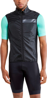 Craft 1908814 Essence Light Wind Vest Men - Black - 3XL Craft 1908814 Essence Light Wind Vest Men - Black - 3XL