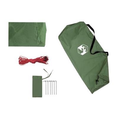 VidaXL Kampeerluifel waterdicht 420x440 cm groen