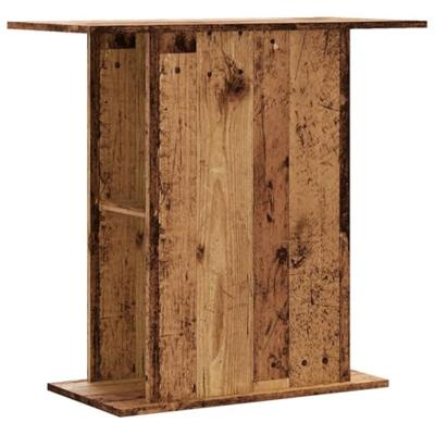 Aquariumstandaard 36x75x72,5 cm bewerkt hout oud houtkleurig
