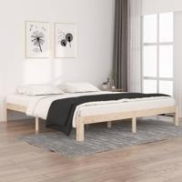 Bedframe massief hout 180x200 cm - thumbnail