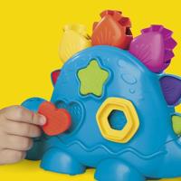 Play-Doh Starters Dino-vormen en -kleuren, knutselwerkjes met boetseerklei voor kinderen vanaf 2 jaar - thumbnail