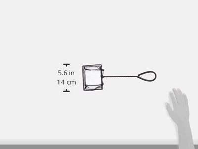 Sera Schepnet Fijnmazig 12 cm - Duurzaam Net voor Vijveronderhoud en Algenverwijdering (1st)