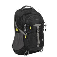 New Rebels ® Kinley - Rugtas - Schooltas - Vrijetijdstas - 48L - Nylon - Zwart - thumbnail