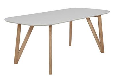 Artistiq Ovale Eettafel 'Ravi' 200 x 90cm, kleur Grijs Artistiq Ovale Eettafel 'Ravi' 200 x 90cm, kleur Grijs