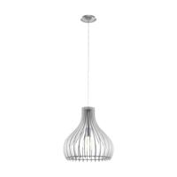 Eglo HanglampTindori 38cm wit hout - 96257 - thumbnail