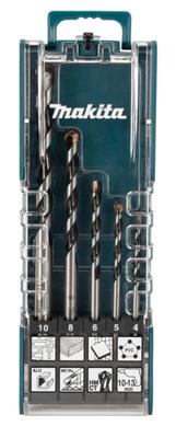 Makita E-14255 Carbide Multifunctionele boorset 5-delig 4 mm, 5 mm, 6 mm, 8 mm, 10 mm Snelspanboorhouder 1 set(s) Makita E-14255 Carbide Multifunctionele boorset 5-delig 4 mm, 5 mm, 6 mm, 8 mm, 10 mm Snelspanboorhouder 1 set(s)