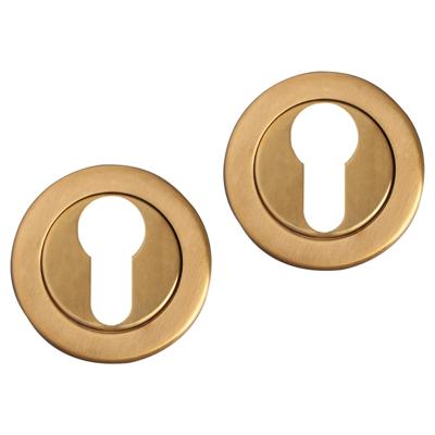 Differnz | Rozet met cilindergat | Goud | Rond | 53mm Differnz | Rozet met cilindergat | Goud | Rond | 53mm