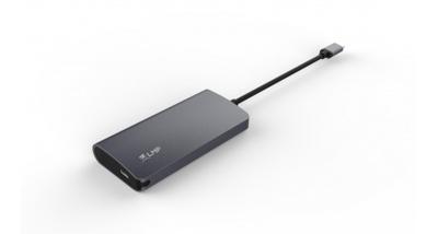 LMP 2995 Video-hub 5-poorts USB-C met HDMI, USB 3.0 en USB-C - ,Space grijs