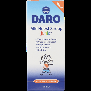 Daro Alle Hoest Siroop Junior