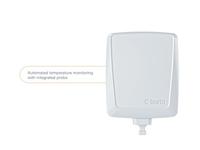 testo 0572 2019 160 T Temperatuur datalogger Te meten grootheid Temperatuur -30 tot 50 °C Incl. wandhouder - thumbnail