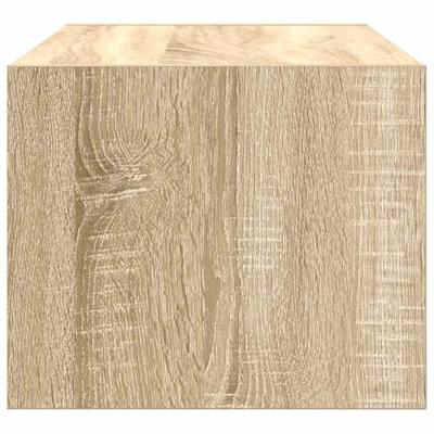 TV-meubel 60x31x25,5 cm bewerkt hout sonoma eikenkleurig