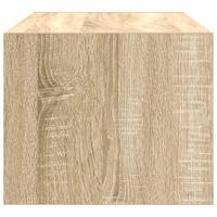Tv-meubelen 2 st 60x31x25,5 cm bewerkt hout sonoma eikenkleurig - thumbnail