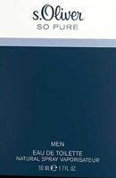 S Oliver So pure men eau de toilette 50 Milliliter - thumbnail
