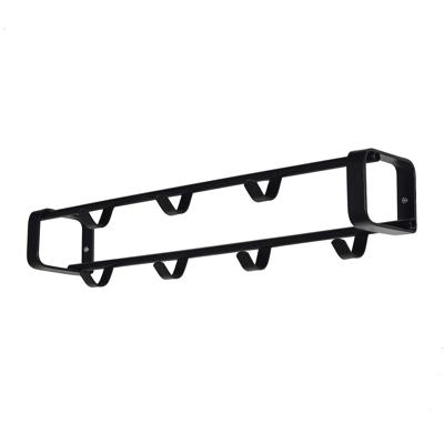 Kapstok Rex 1 zwart 60x10cm Kapstok Rex 1 zwart 60x10cm