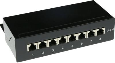 ACT FA6001 Modulair Opbouwdoos Shielded 8-voudig CAT6