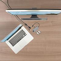 Hama USB-C dockingstation Geschikt voor merk (dockingstation): Universeel Incl. laadfunctie, USB-C Power Delivery - thumbnail
