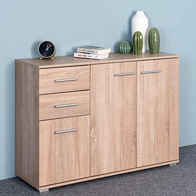 Dressoir Alba MDF-Eiken 107x75x35cm