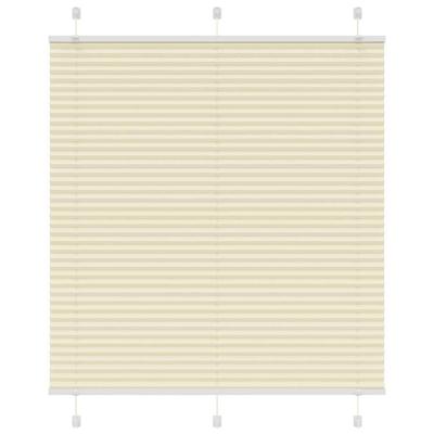 Pliss rolgordijn 120x100cm stofbreedte 119,4cm polyester crme