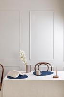 LIND DNA - Dinner Mat Curve - Placemat 37x44cm Nupo Midnight Blue - thumbnail