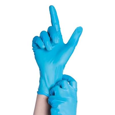 Ampri Wegwerphandschoen | maat M blauw | vinyl-nitrilmengsel | EN 420, EN 374, EN 455 PSA-categorie III | 100 stuks/box | 1 stuk - 01251 M - 01251 M - thumbnail