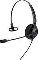 Alcatel-Lucent Enterprise AH 11 U telefoonheadset USB snoergebonden On Ear zwart 3MK08009AA - thumbnail