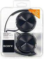 Sony MDR-ZX310 On Ear koptelefoon Kabel Zwart Vouwbaar - thumbnail
