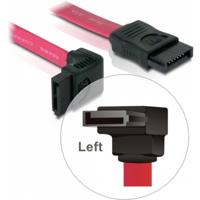 DeLOCK 88965 SATA Cable - 0.22m 0.22m Rood SATA-kabel - thumbnail