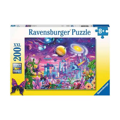 Ravensburger puzzel Cosmische stad. 200 stukjes
