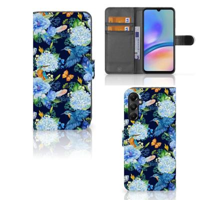 Telefoonhoesje | Met pasjeshouder | voor Samsung Galaxy A05s IJsvogel