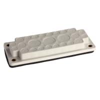 Schneider Electric NSYAECPFLA33 NSYAECPFLA33 (b x h) 215 mm x 25 mm Polypropyleen Grijs-wit (RAL 7035) 1 stuk(s)