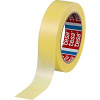 Tesa Precisie afplaktape | glad | geel | lengte 50 m | breedte 19 mm | wiel | 8 stuks - 04334-00000-00 04334-00000-00 - thumbnail