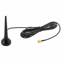 Delock 88690 GSM UMTS Sixband Antenne SMA 0 dBi omnidirectioneel met magnetische voet vast zwart - thumbnail