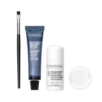 Combinal Wenkbrauwen wimperverf kit zwart 1 Set - thumbnail