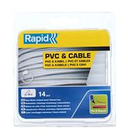 Rapid Lijmpatronen PVC Kabel, Transparant Ø12mm 125g - thumbnail