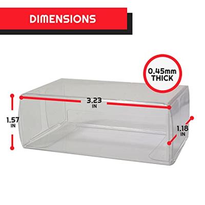 Hot Wheels PET Protectors 50-Pack for Matchbox Cars