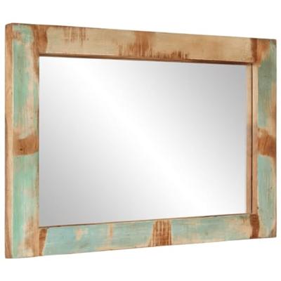VidaXL Spiegel 70x50 cm massief gerecycled hout en glas